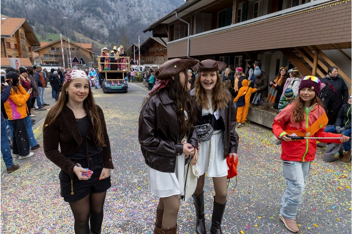 Impressionen von der Diemtigtaler Fasnacht.