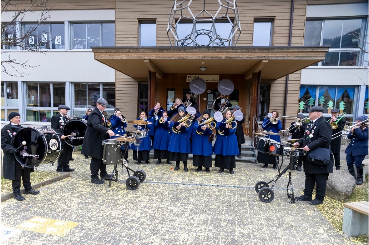 Impressionen von der Diemtigtaler Fasnacht.