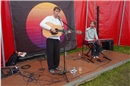 Indie Folk Sänger Bertie Newmann aus London war begeistert ab der Kulisse an der...