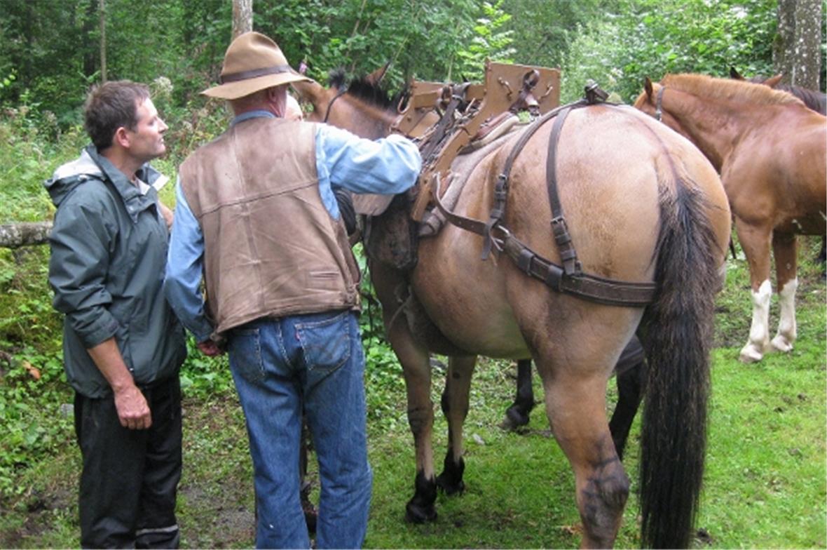 Instruktion durch Peter Zwahlen
