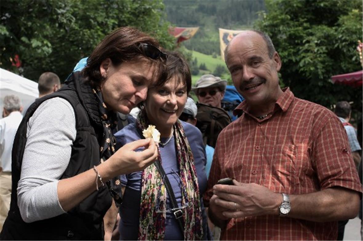 Internationaler Besuch: Karola Müller, Vize-Bürgermeisterin der Partnergemeinde ...