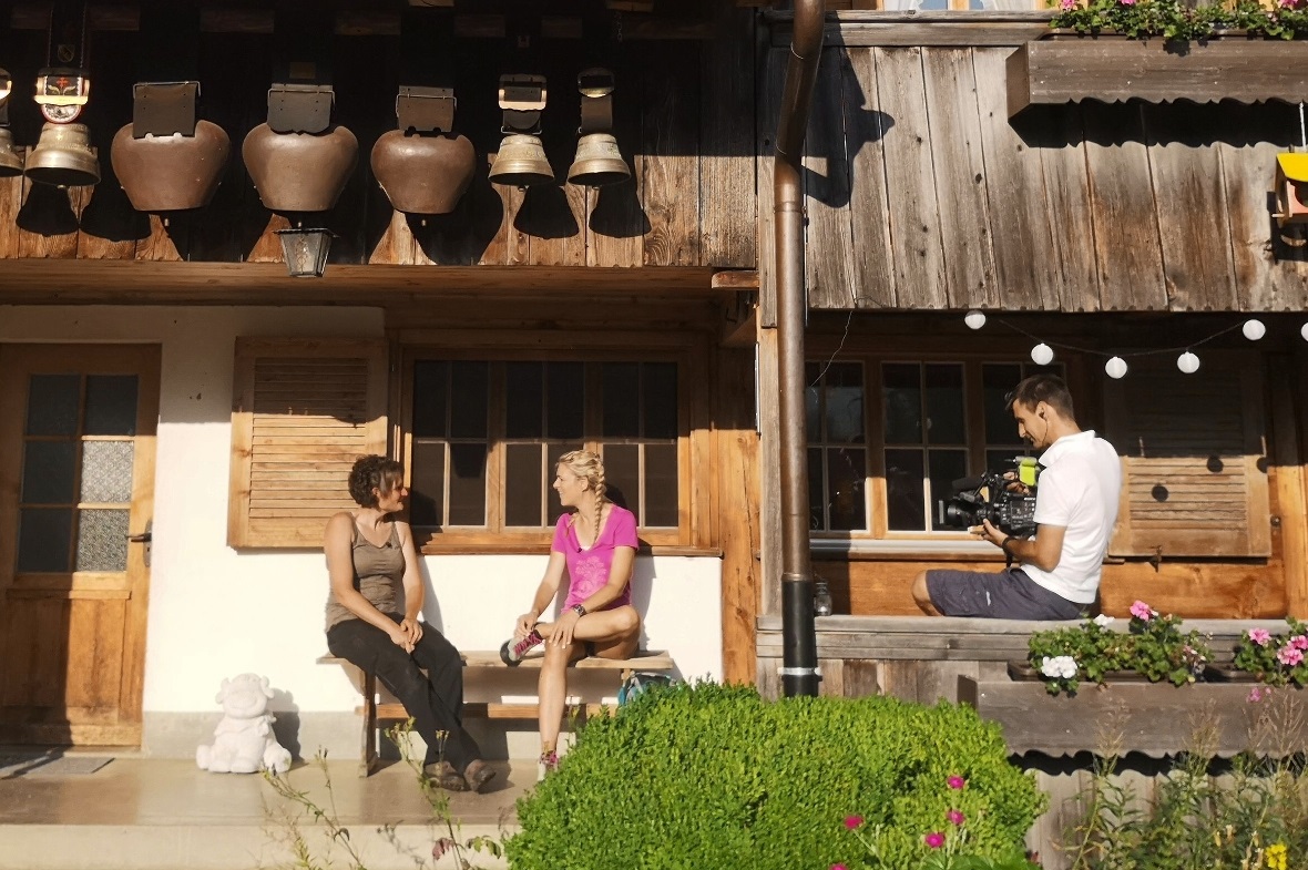 Interview mit Bäuerin Eliane Wyssmüller.