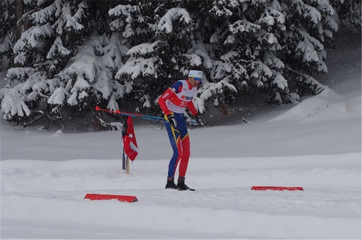 Irineu Esteve Altimiras hatte eine lange Anreise. Er kommt aus Andorra. Hier ist...