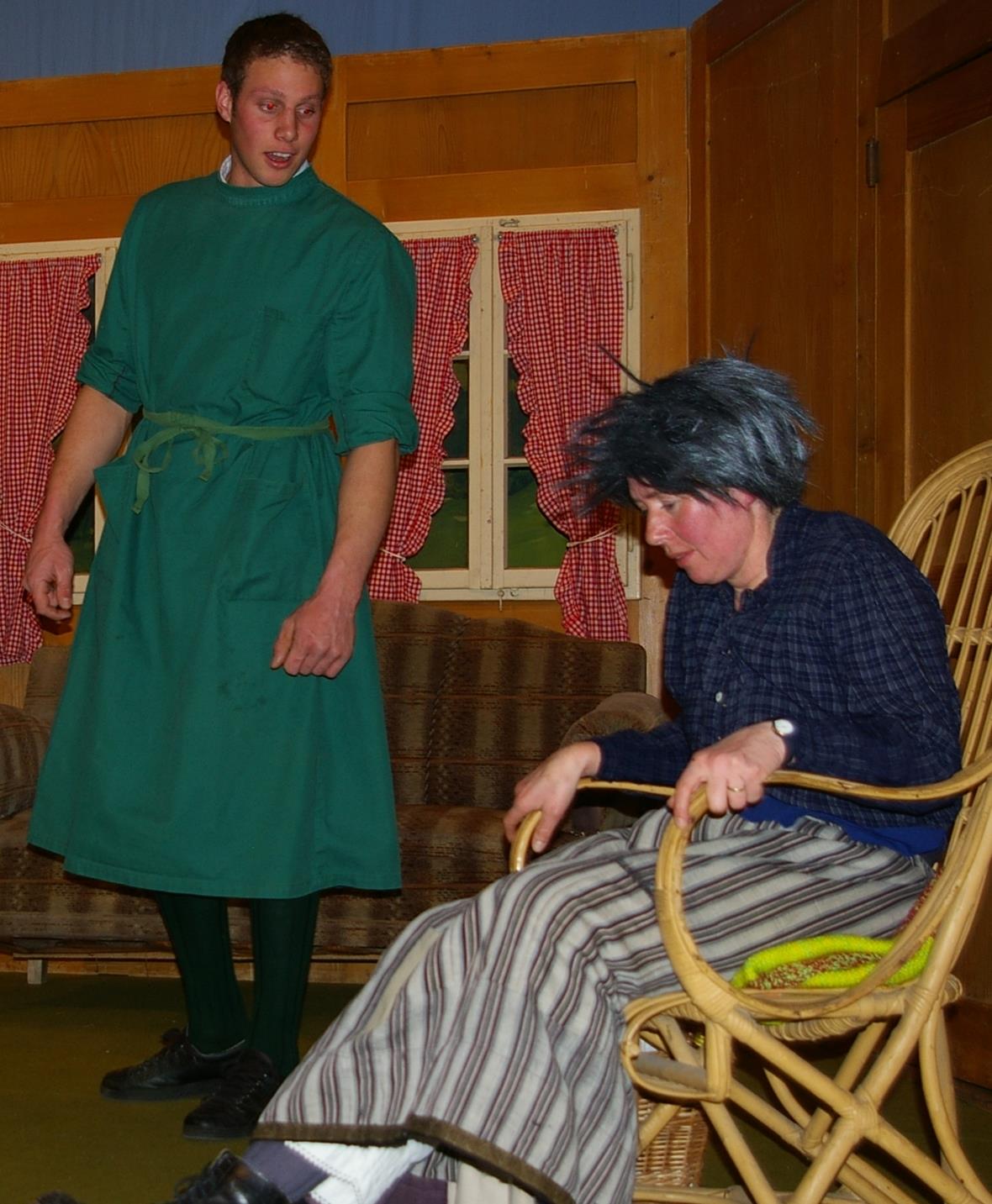 Ist «d’Chrüter-Rosa» krank oder weshalb ist der Tierarzt um sie besorgt?