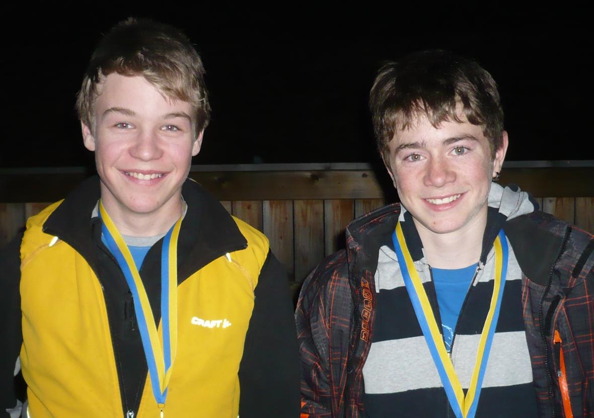 Freundschafts Parallelslalom auf dem Rossberg JO Knaben.