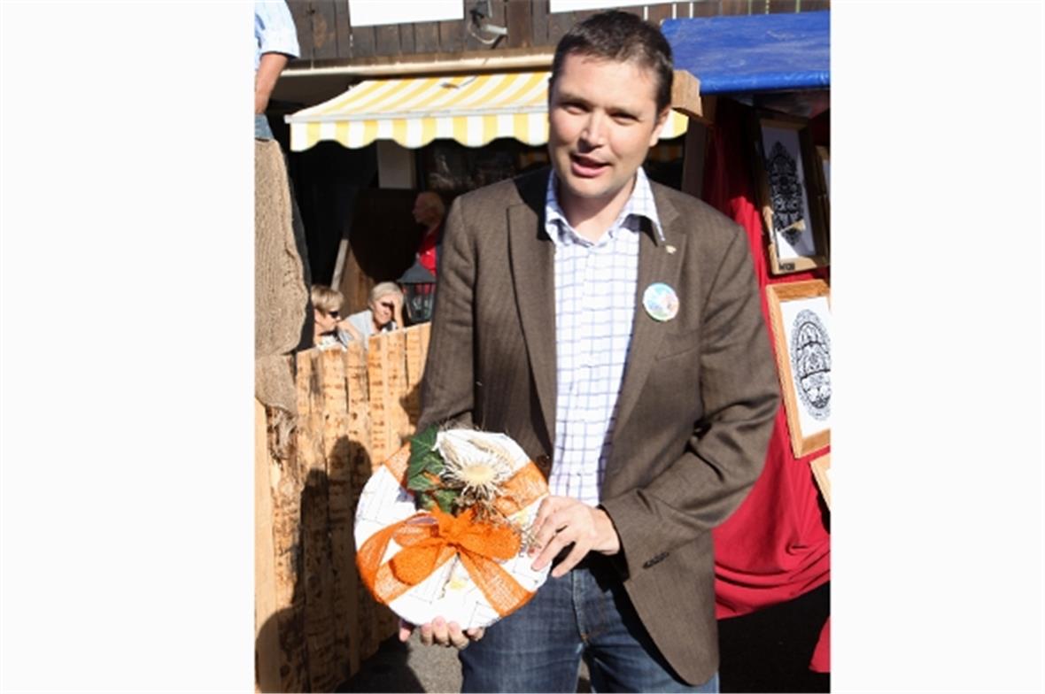 Jan Stiller als zufriedener Steigerer. Ob das für den ganzen Lenkerhof reicht?