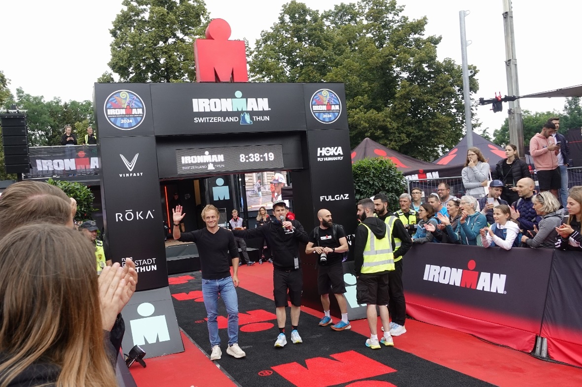 Jan van Berkel - das grosse Idol von Nicola und Vorjahressieger auf dem roten Te...