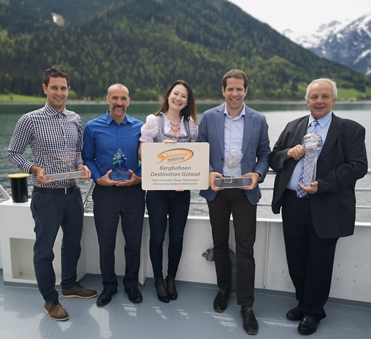 Jannik Sager, Walter Reichenbach, Isabella Eder, Matthias In-Albon, Heinz Brand.