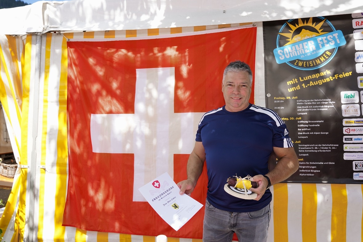 Jean Marc Cottier - ausgezeichneter Zweisimmer Schütze.