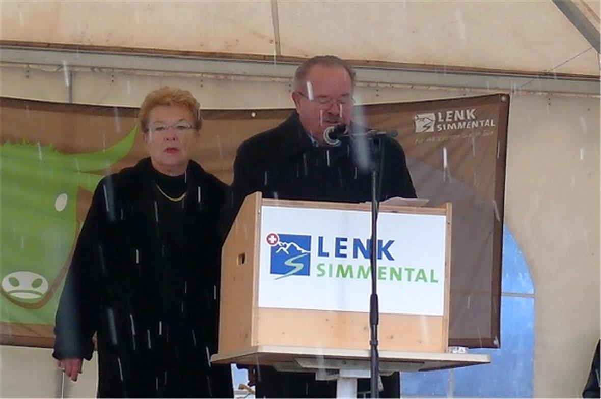 Jeannette und Martin Plattner von der Stiftung Denk an mich sorgten dafür, dass ...