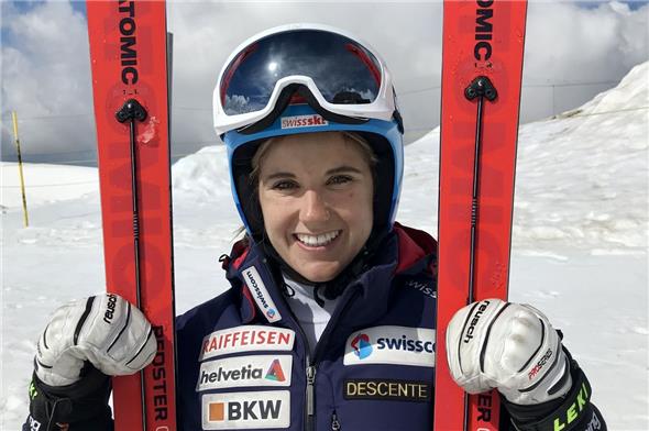 Joana Hählen freute sich riesig über ihren Podestplatz, der ihr zwischenzeitlich aberkannt wurde.