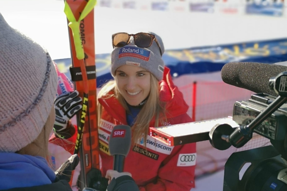 Joana im Interview mit SRF.