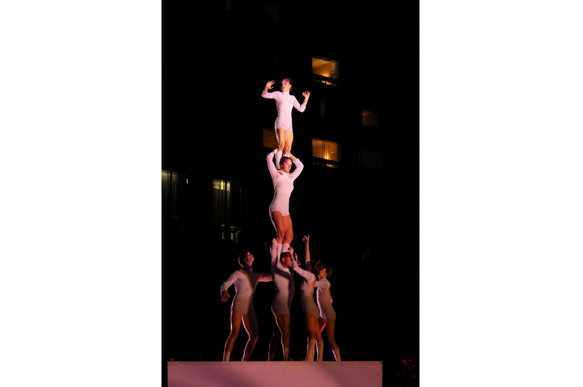 Joëlle und Michael nahmen auch an Strassenfestivals in Montreal teil.