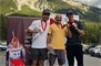 Joscha Burkhalter (Silber), Dario Danuser (Gold), Niklas Hartweg (Bronze).