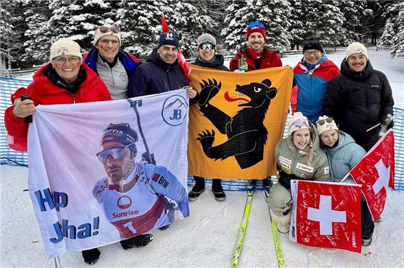 Joscha freut sich besonders ab der grossen Unterstützung.