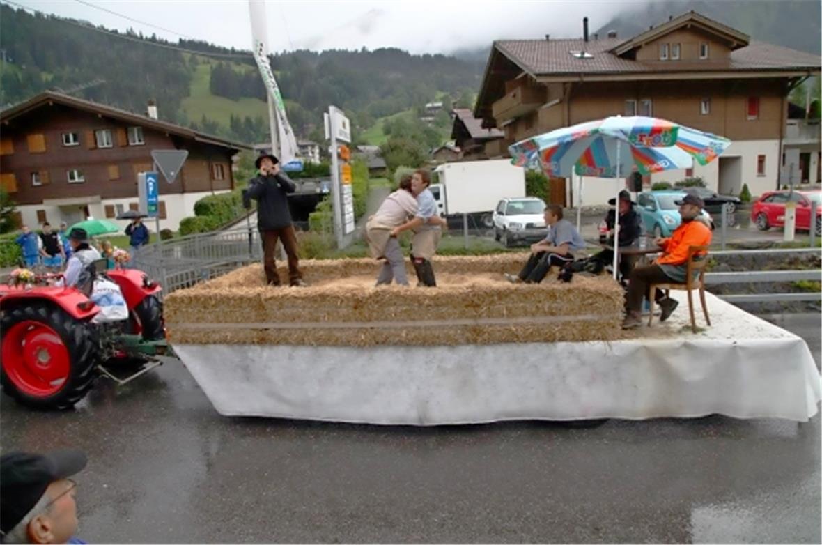 Jungschwinger am Umzug.