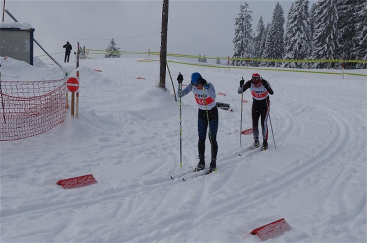 Kari Meinen wurde gerade von Fabrice Schuwey überholt. Kann er an ihm dran bleib...