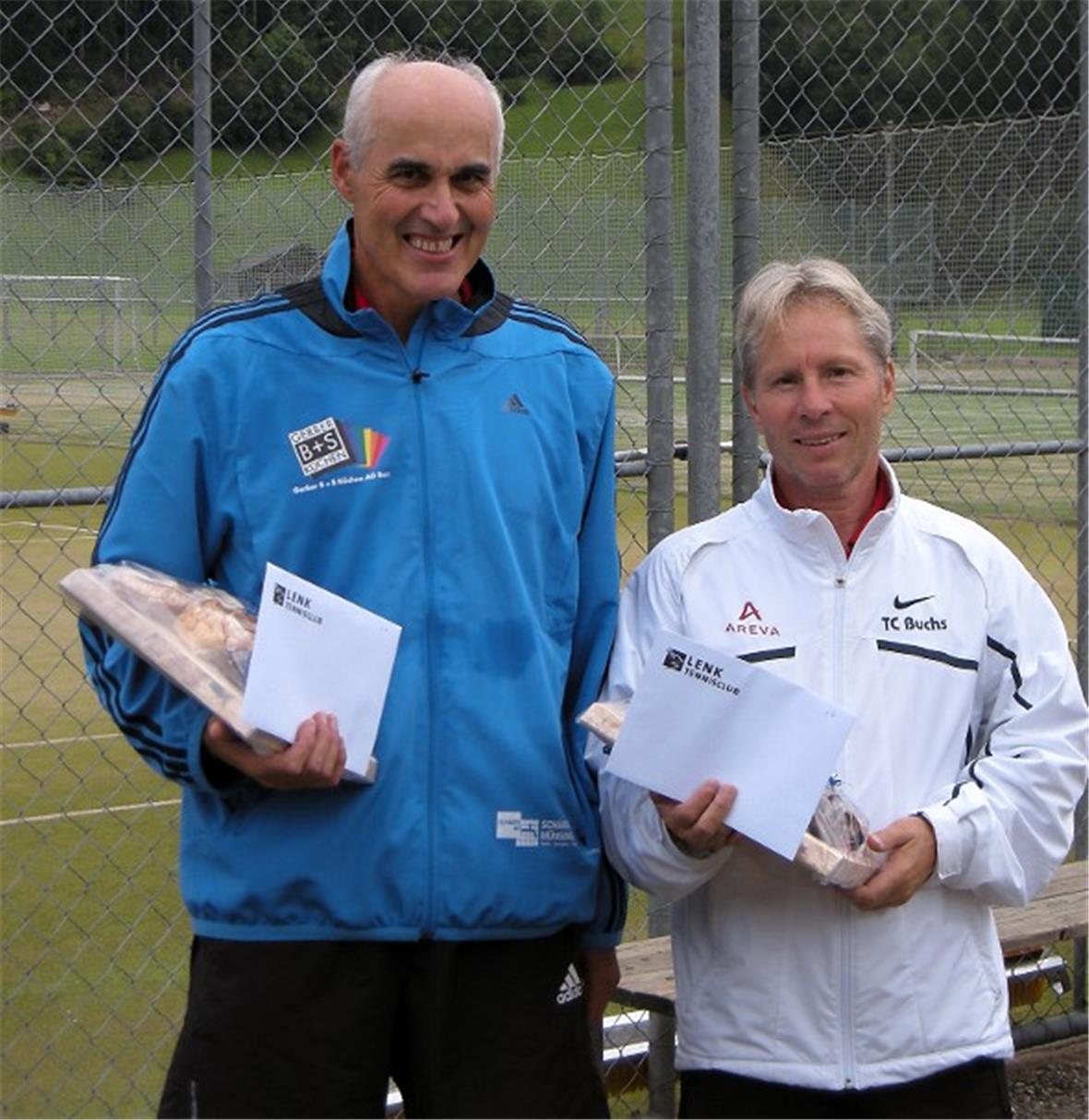 Kat. 50+: Clemens Denkinger (Finalist) und Herbert Gloor (Sieger)