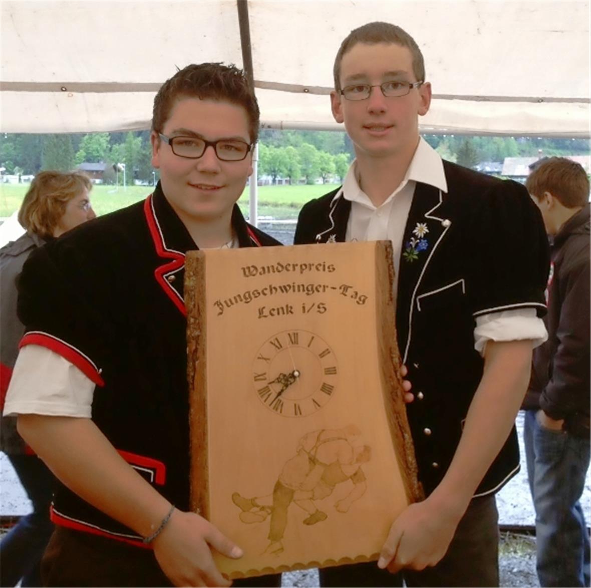 Kategoriensieger Peter Beer und 5. Urs Fankhauser.