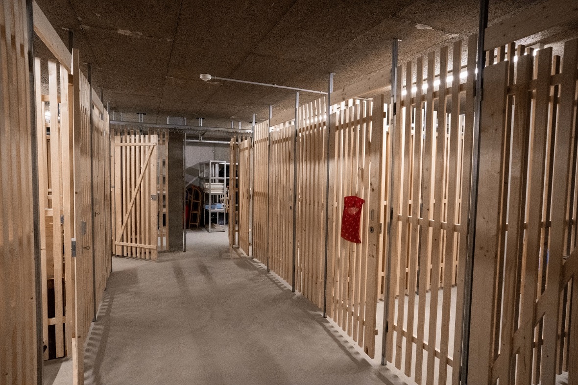 Kellerabteile ermöglichen den Bewohnenden, nicht täglich verwendete Gegenstände ...