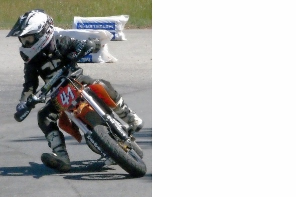 Kewin Wälti auf dem Weg zum Vize-Meister kids 65.