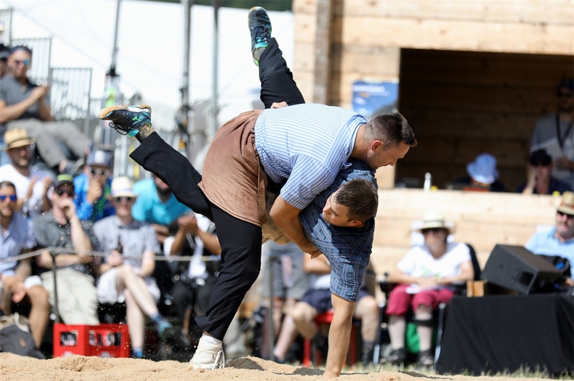 Kilian Wenger besiegte im dritten Gang Thomas Kuster mit der Maximalnote.