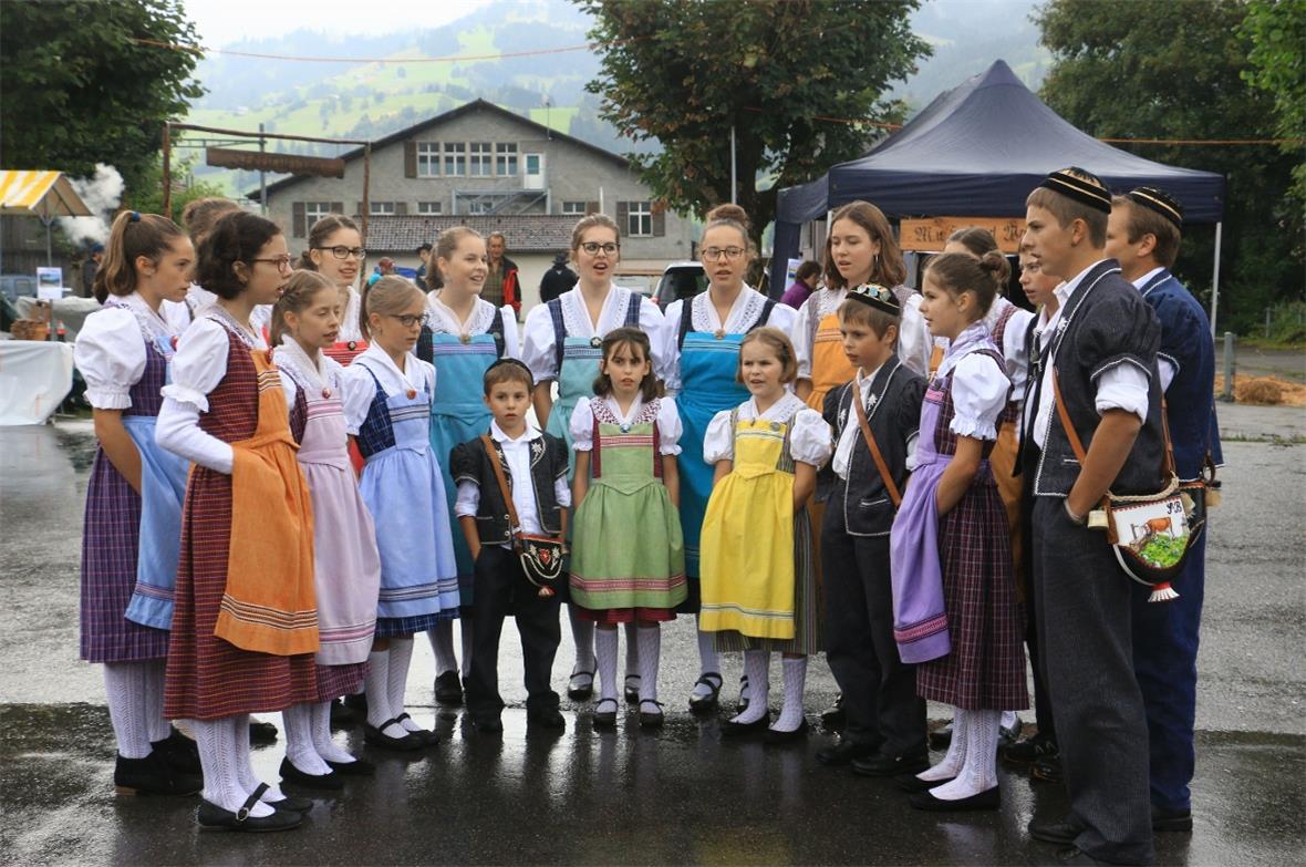 Kinderjodlerchörli «de Bärge zue», Jaun.