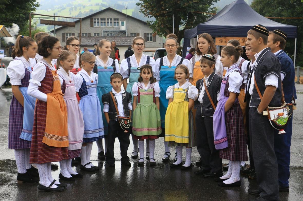 Kinderjodlerchörli «de Bärge zue», Jaun.