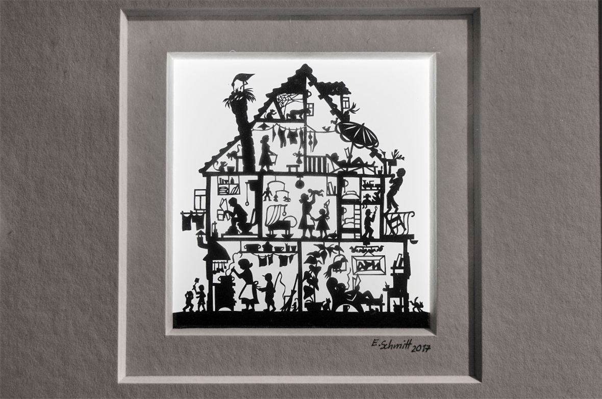 «Kinderreiches Haus» von Engelhard Schmitt.