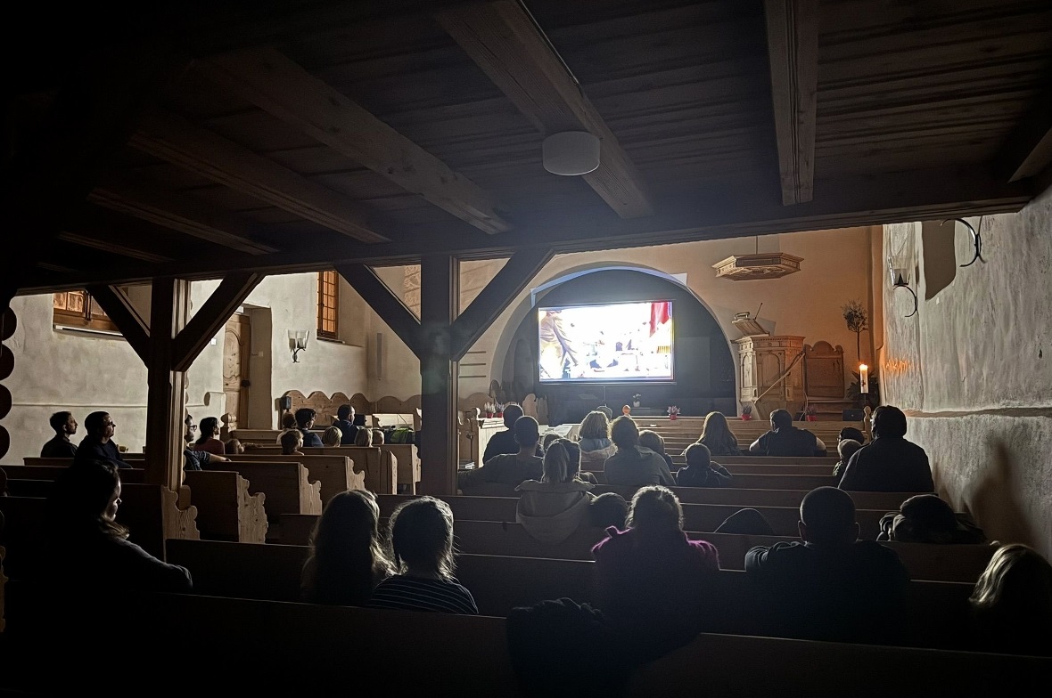 Das kleine Gespenst begeisterte Gross und Klein Kino in der Kirche: «Das kleine Gespenst»