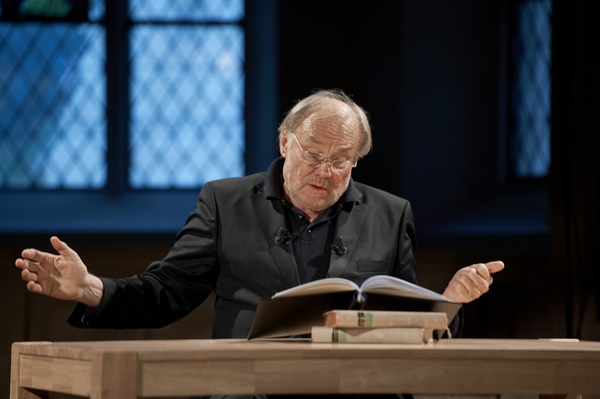 Klaus Maria Brandauer schlüpfte in die Rolle des Ich-Erzählers in Richard Wagners Novelle «Eine Pilgerfahrt zu Beethoven».