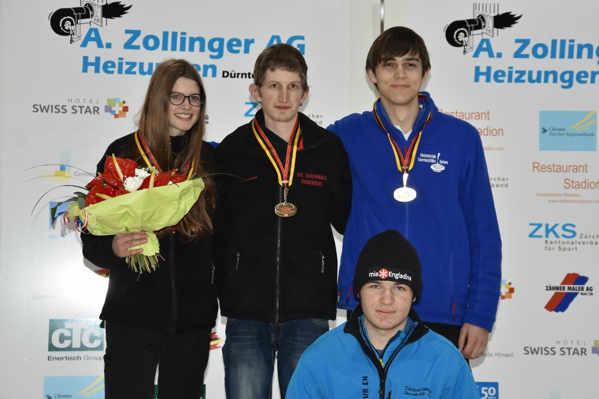 Klemens Buchs wurde mit drei Punkten Vorsprung vor seiner Schwester Svenja Junio...