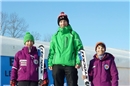Knaben JO 2, 2. Rennen: v.l. 2. Matthias Tschanz, Homberg; 1. Christian Michel, ...