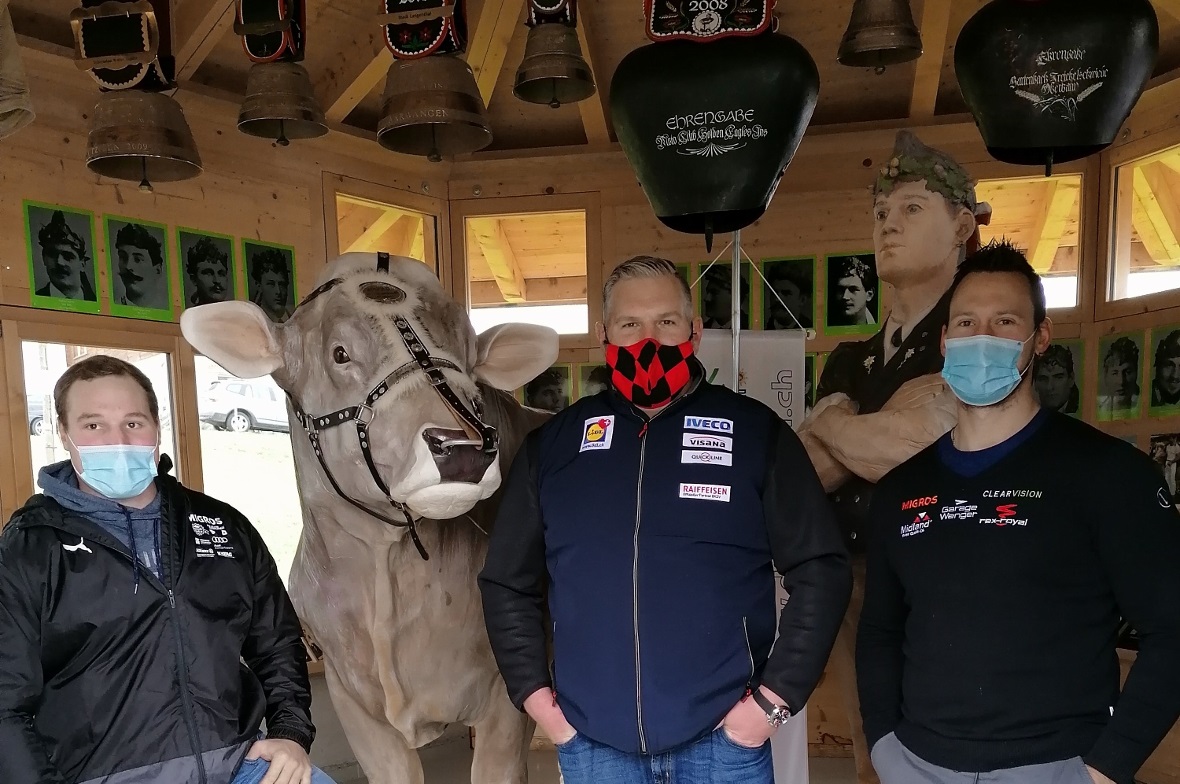 Königstreffen im Diemtigtal: Der Erstgekrönte Joel Wicki und die Schwingerkönige...