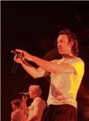 Konzert von der Deutschen Band 01099 im Zelt.