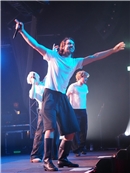 Konzert von der Deutschen Band 01099 im Zelt.