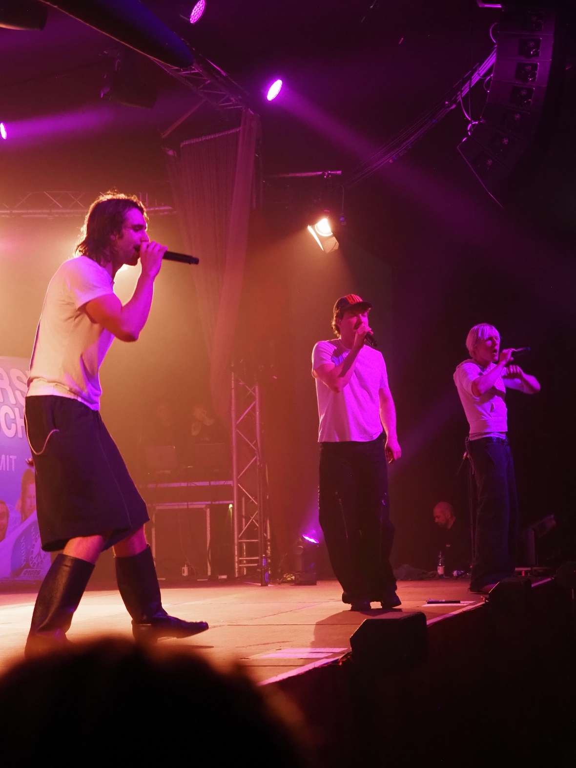 Konzert von der Deutschen Band 01099 im Zelt.