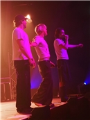 Konzert von der Deutschen Band 01099 im Zelt.