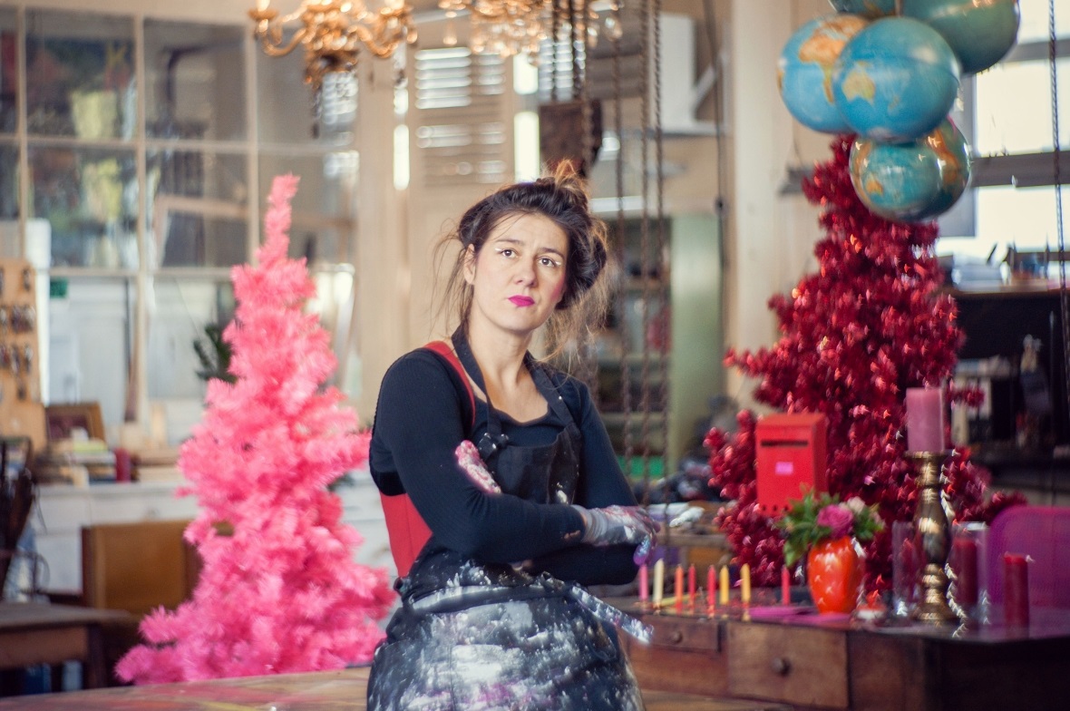 Künstlerin Barbara Kiener.