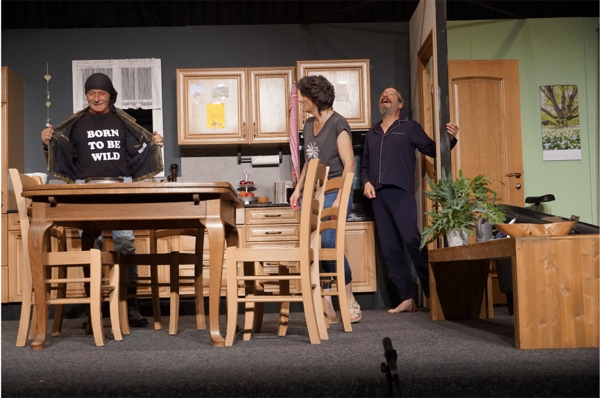 Kumpel Thomas ist zum Hardrocker mutiert.