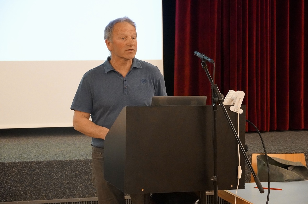 Kurt Müller, Präsident der Schwellenkorporation, lud die Bevölkerung zu einem Ri...