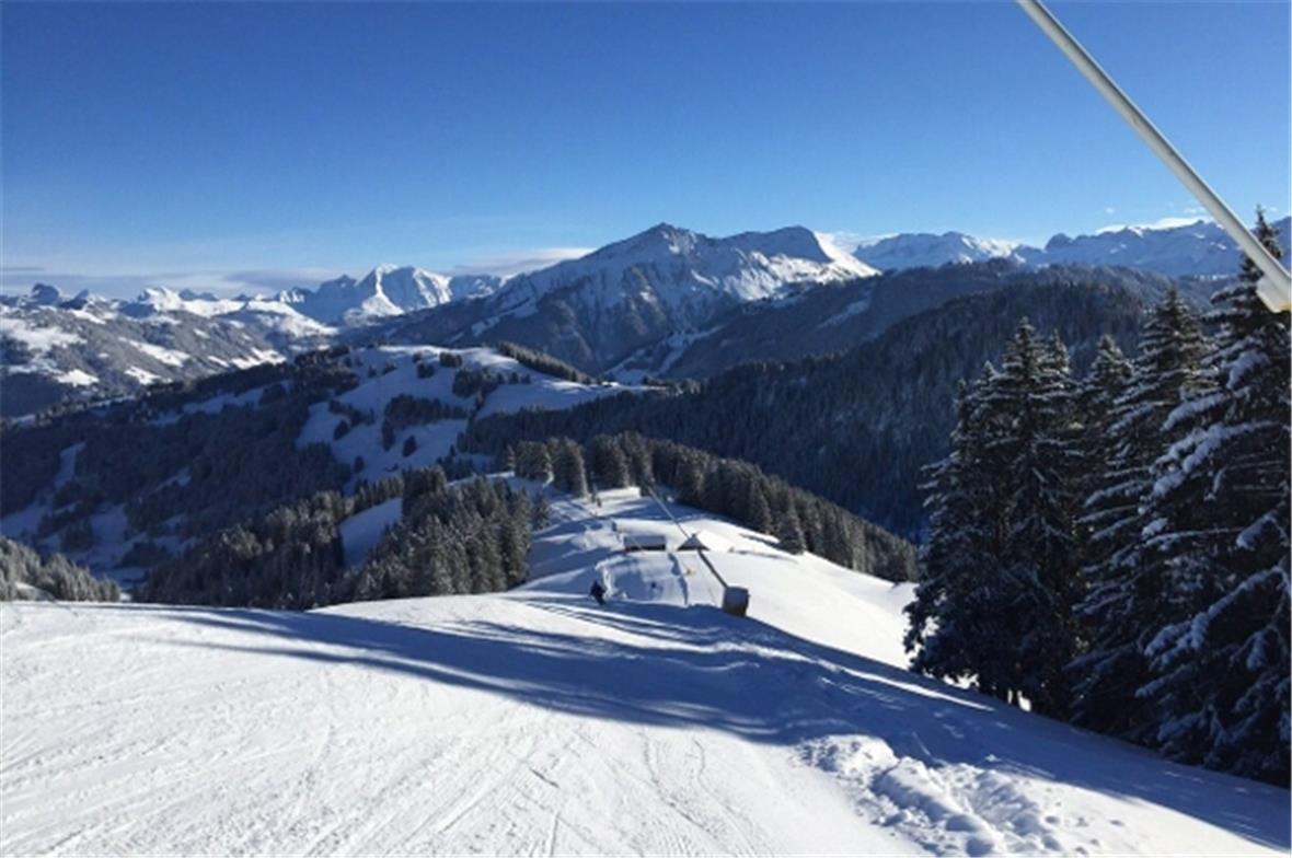 La Videmanette am 29. Dezember 2014