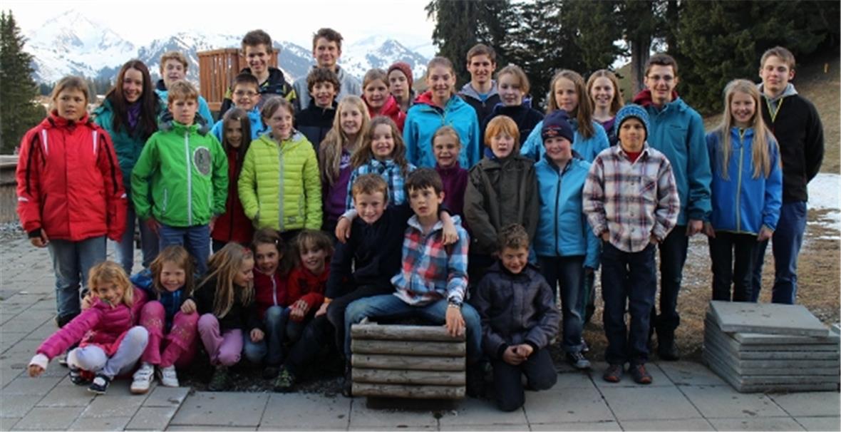 Langlaufnachwuchs in Partystimmung…