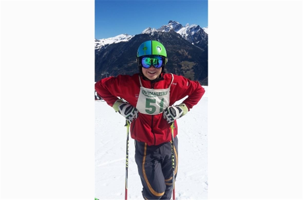 Lars Rösti, gut gelaunt kurz vor dem Start zum ersten Lauf des Clubrennens.