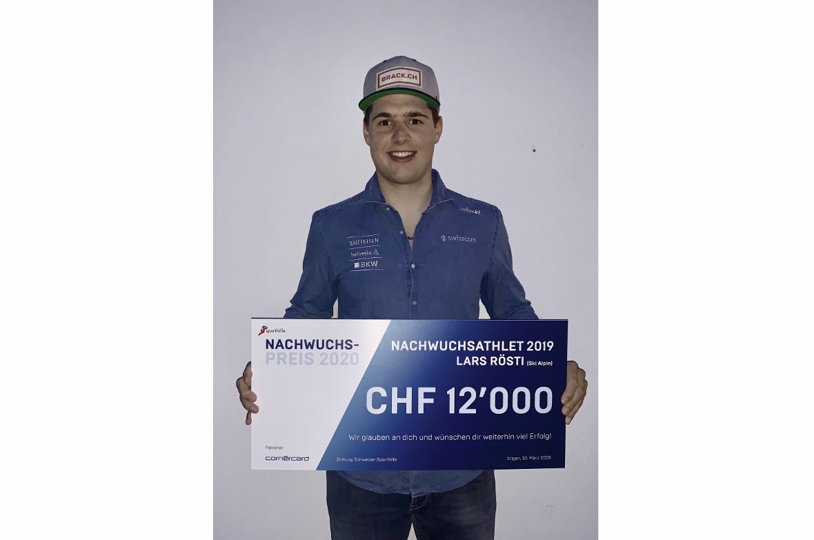 Lars Rösti setzte sich im Online-Voting gegen vier weitere nominierte Top-Nachwuchsathleten durch.