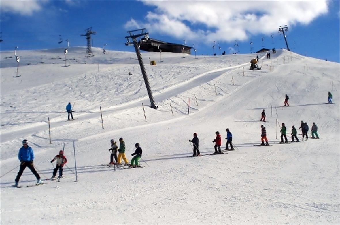 Laufbesichtigung mit Patrik Wampfler.