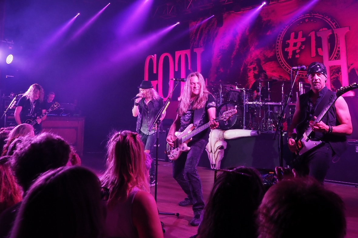 Legendärer Gotthard-Auftritt im Lötschbergsaal Spiez.