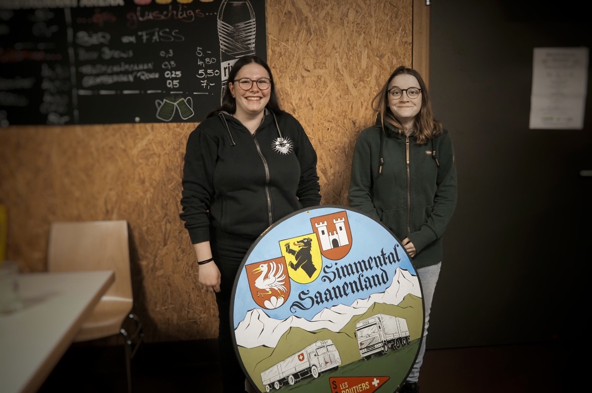 Lehrabschlussgängerinnen: Vanessa Sumi & Andrea Steffen.