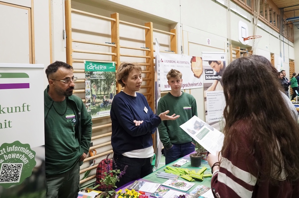 Lehrstellenabend in Oberwil.