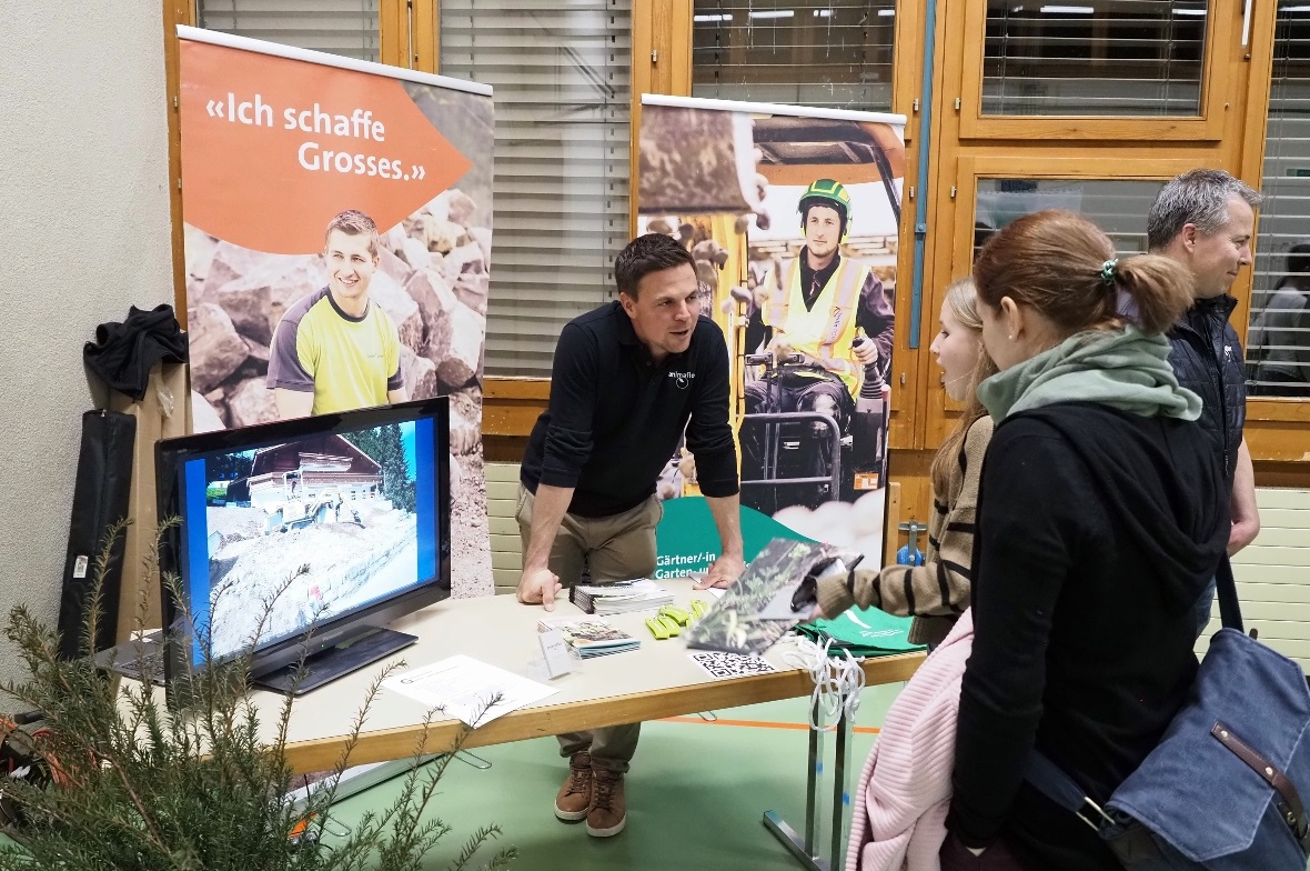 Lehrstellenabend in Oberwil.